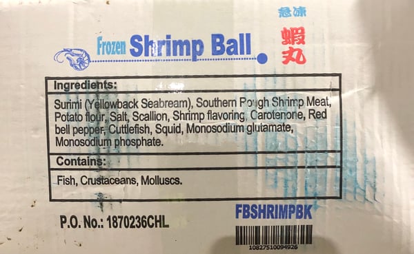 Image of Shrimp Ball 20 x 500g