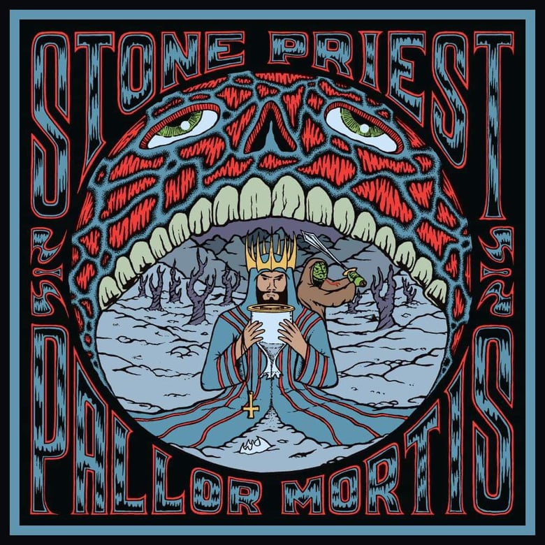 Image of Stone Priest - Pallor Mortis - Transparent Blue Vinyl