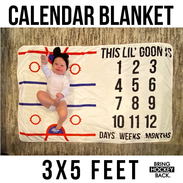 Baby Calendar Blanket (Uh oh!)
