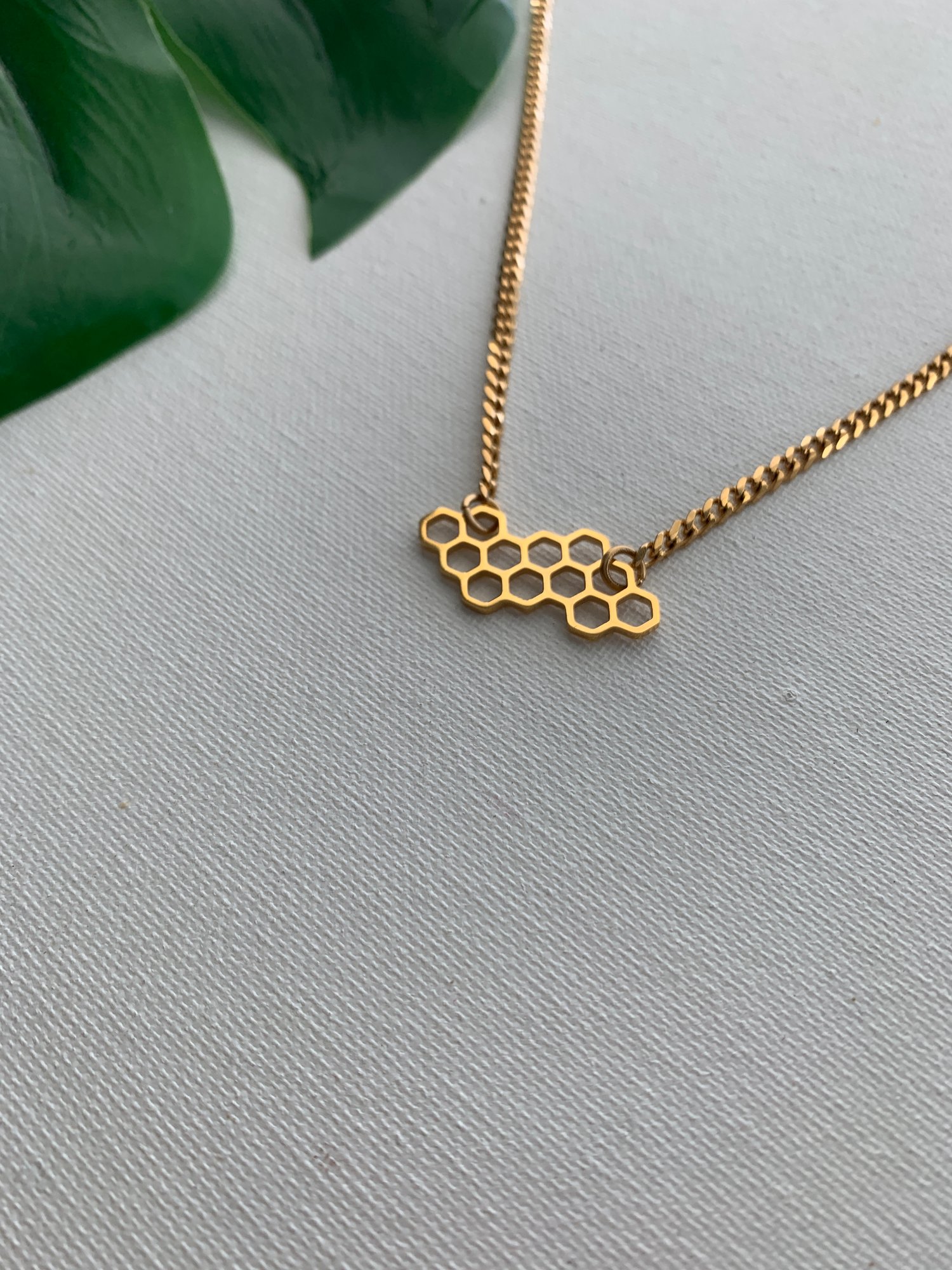 Image of HENNY COMB • Honeycomb Necklace