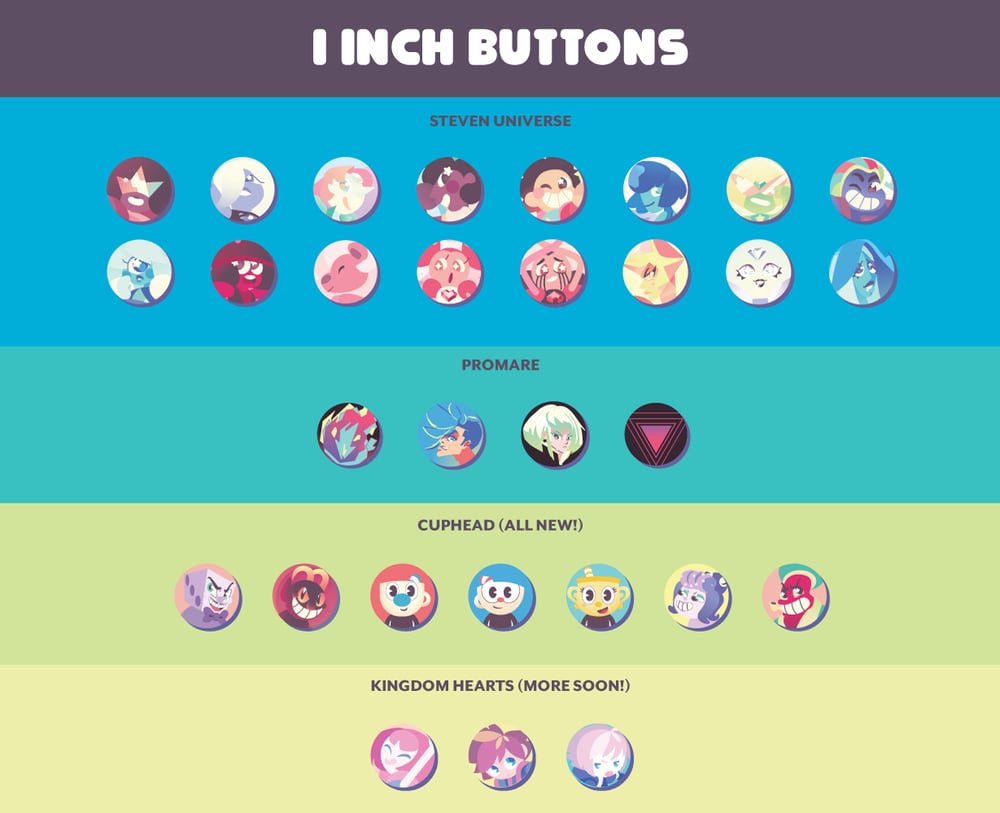 Image of 1 Inch Buttons