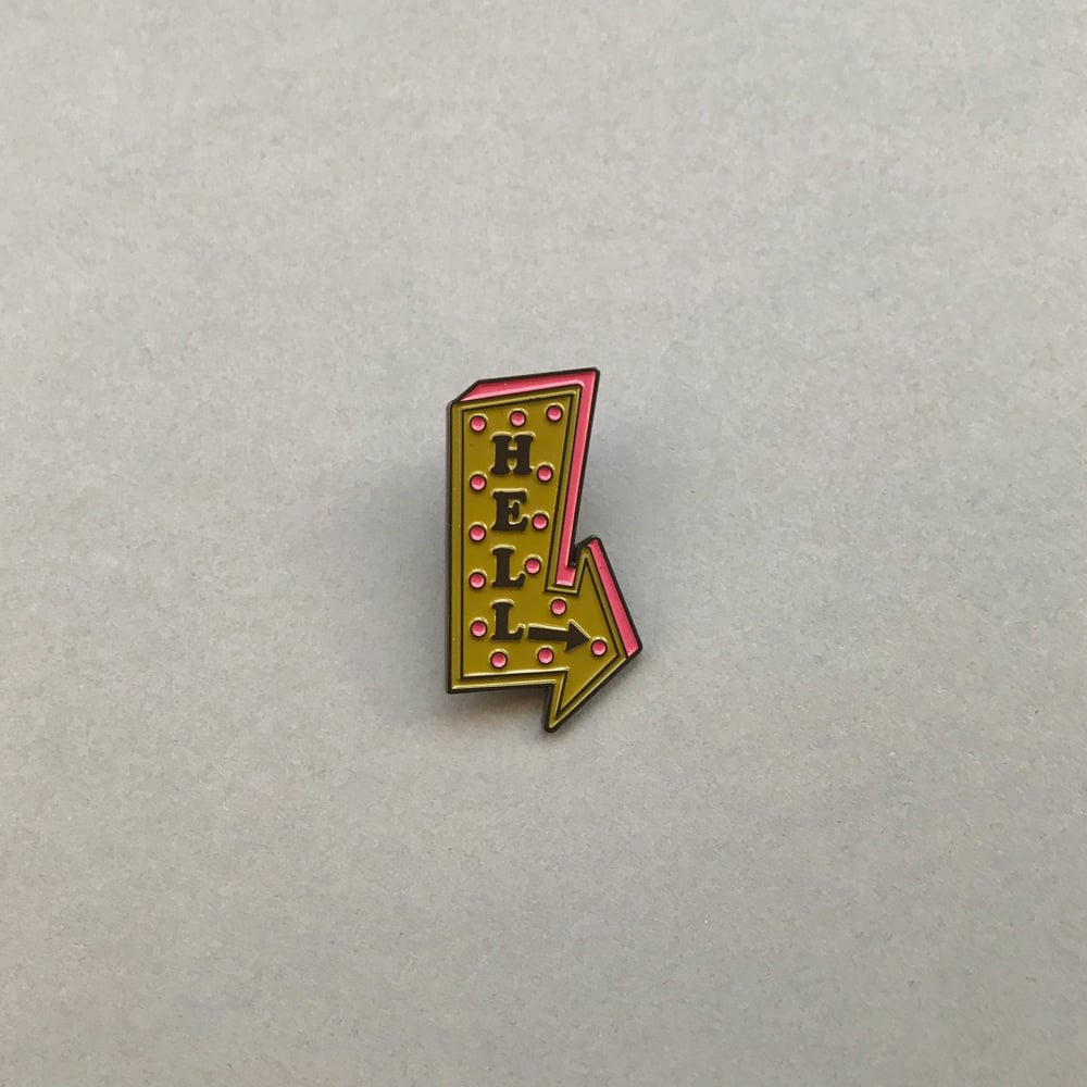 Image of HELL Pin