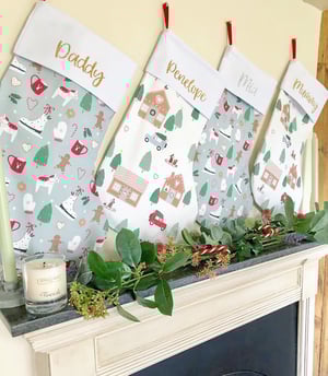 Image of In the Christmas Forest Stocking