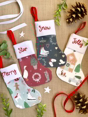 Image of Cosy Christmas Mini Stocking
