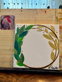 Green & Gold Wreath 