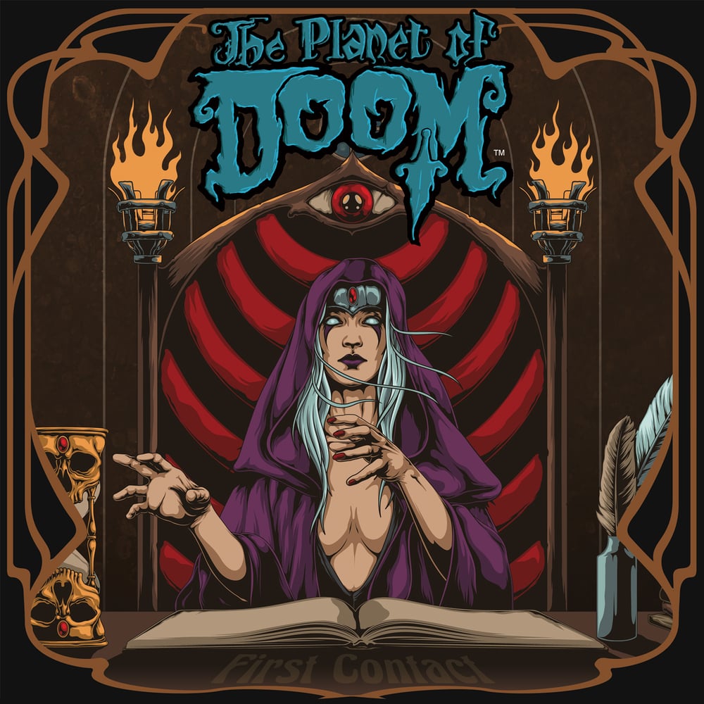 Image of The Planet of Doom ‘First Contact’ - black vinyl