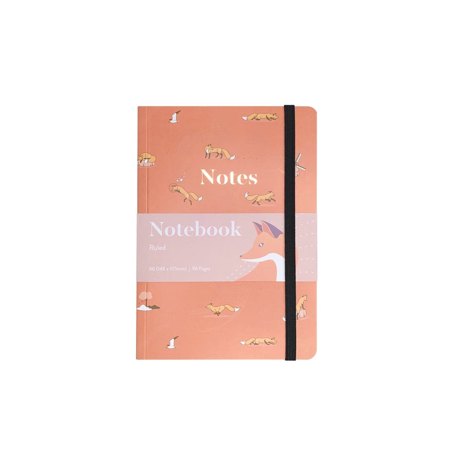 Image of April Showers A6 Notebook