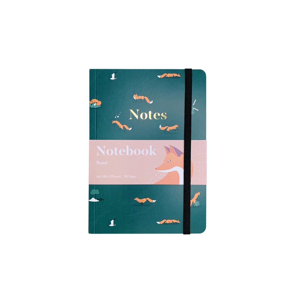 Image of Summer Rain A6 Notebook