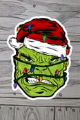 Image of Holiday Hulk 3x3 sticker