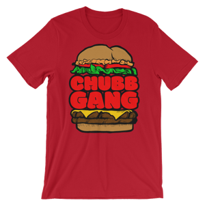 Image of "Primary Colors" - Double C.H.U.B.B. Burger T-Shirt 