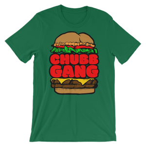 Image of "Primary Colors" - Double C.H.U.B.B. Burger T-Shirt 