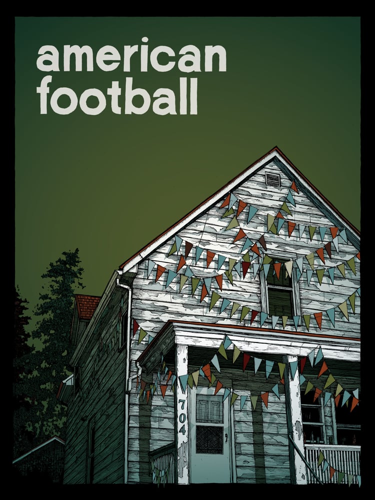 "american football (the one with the house)" • Limited Edition Art