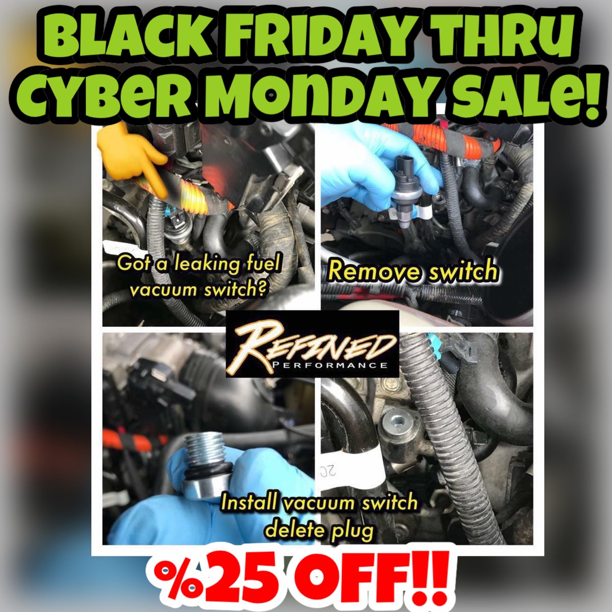 LML Duramax Fuel Vacuum Sensor Delete (20112016) Chevy / GMC 2500HD