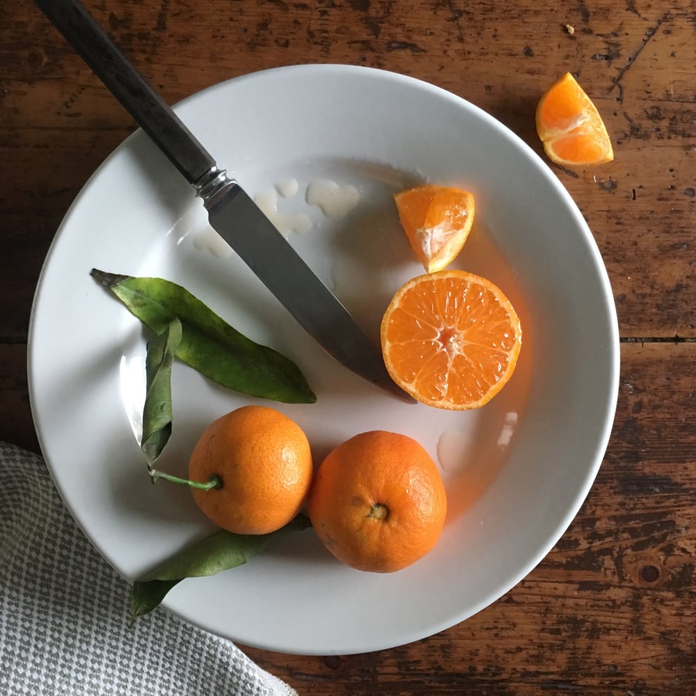 Image of Assiette blanche en porcelaine