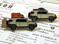 Image 1 of "LANDLAND Mobile Transport" FJ Cruiser Enamel Pins