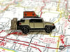 "LANDLAND Mobile Transport" FJ Cruiser Enamel Pins