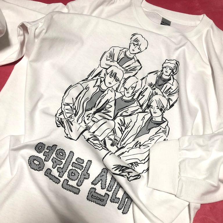 'TEENAGER FOREVER'「영원한 십대」LONG SLEEVE T-SHIRT