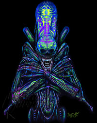 Image 2 of Alien of  the Dead (SUGAR SIN) - Print