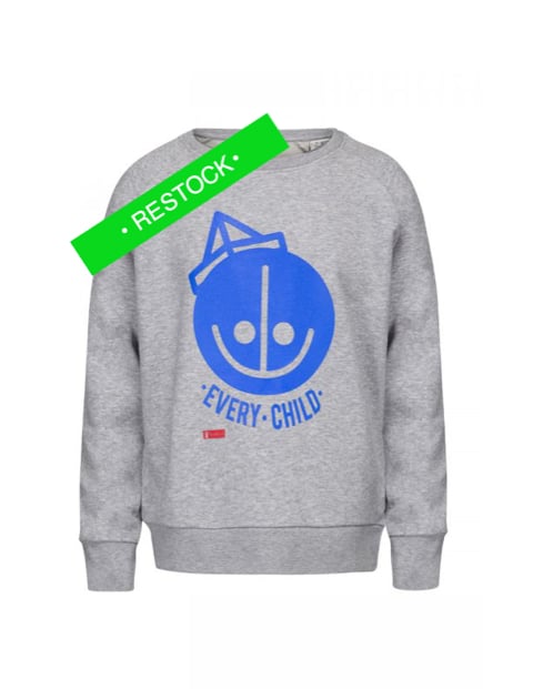 Image of HENRIK VIBSKOV Kids Sweatshirt - Red Barnet Denmark ( Save The Children Denmark )