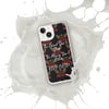Black and Red BOSSFITTED KEEP EATIN iPhone Case