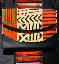Image 2 of Heidi Crossbody Orange Ankara African Print