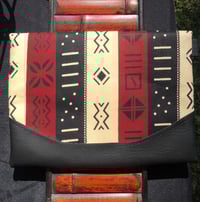 Image 2 of Heidi Crossbody Mudcloth Print