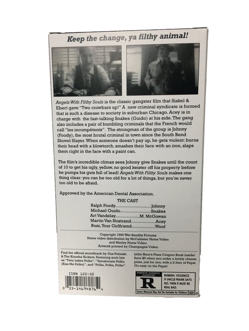 Image of Angels with Filthy Souls VHS