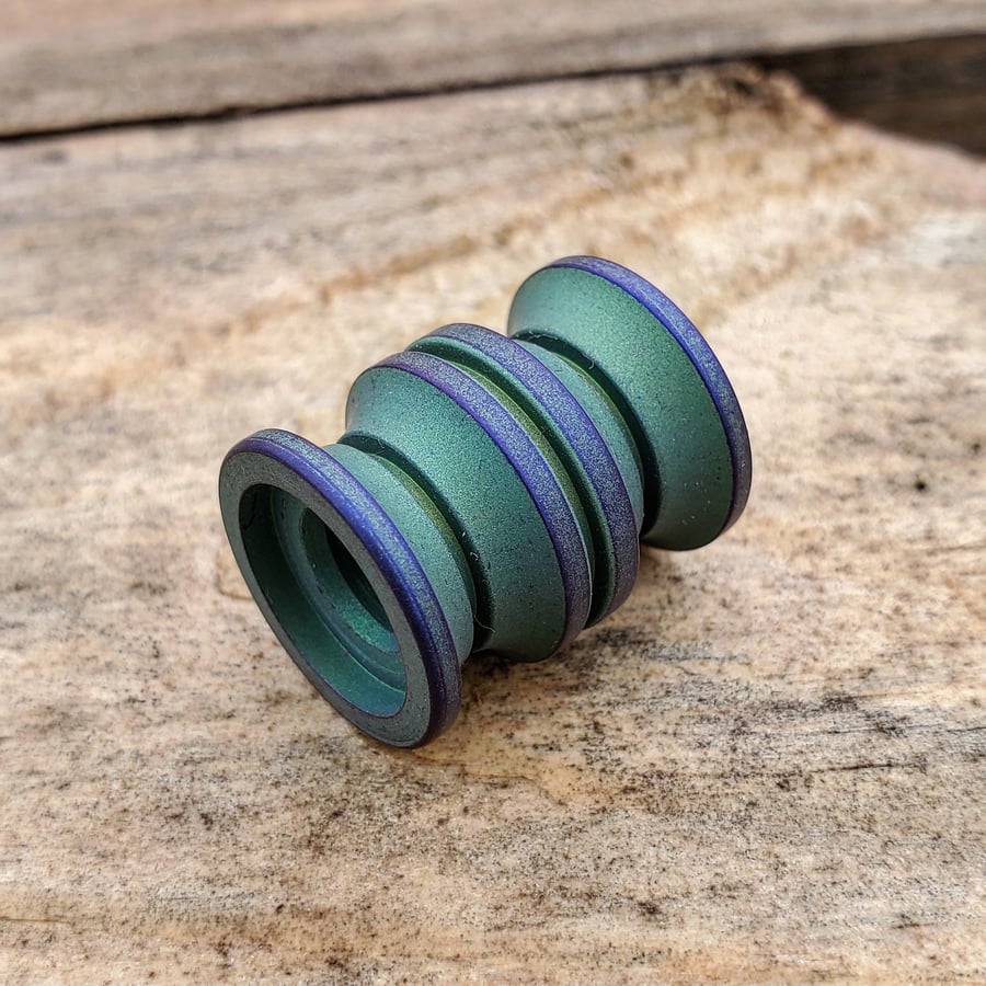 Image of Large Green and Blue Titanium