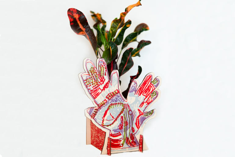 Image of 'Hands' Planter