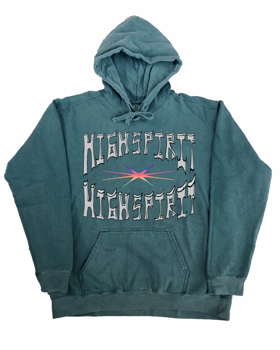 Image of HIGH SPIRIT HOODIE (WILLOW)