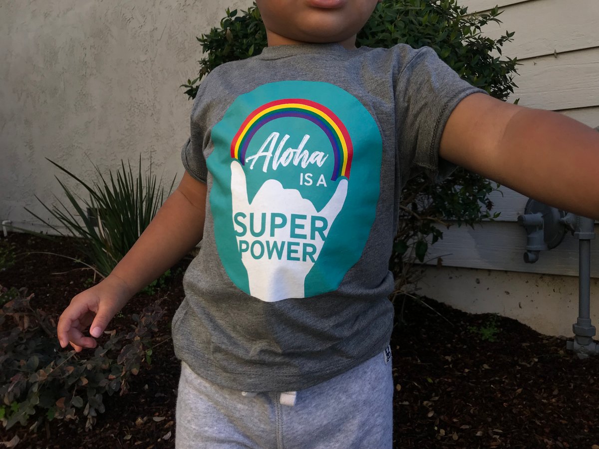 Image of Aloha is s Super Power Shirt (Toddler/Youth)