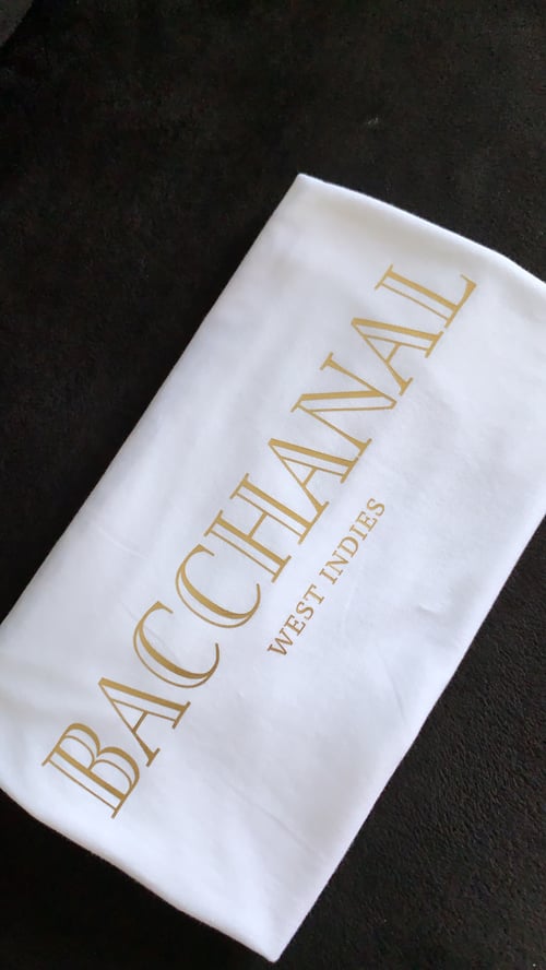 Image of Bacchanal Gold/White Men’s T-shirt
