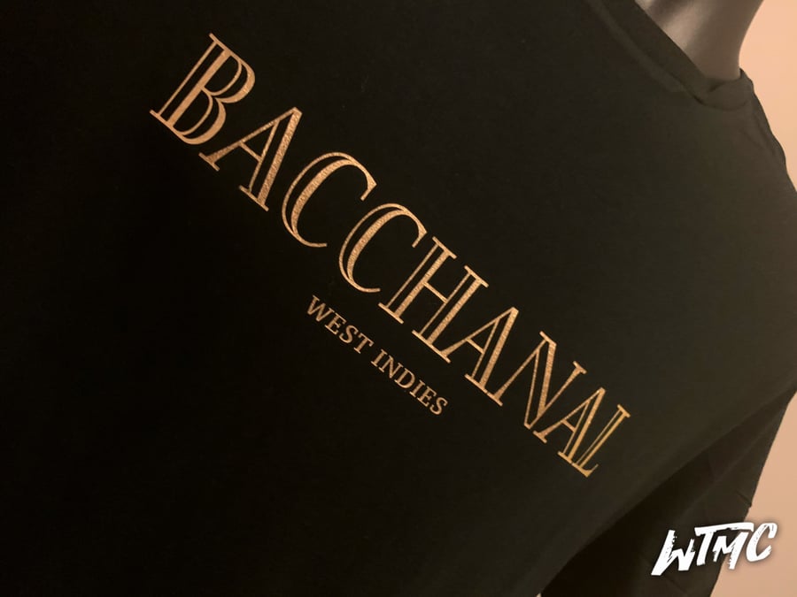 Image of Bacchanal Black/Gold T-shirt