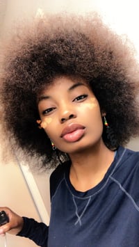 Image 2 of Naturally Awesome air-fro earrings 