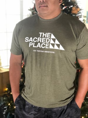 Image of The Sacred Place Army Green (unisex)