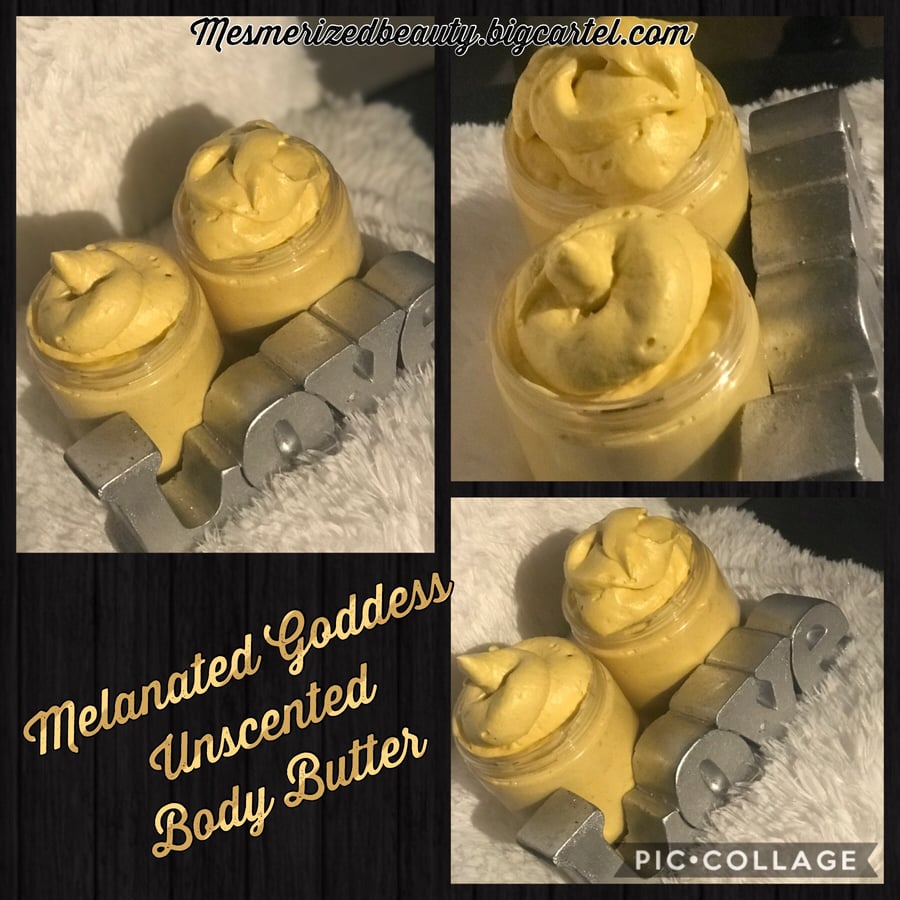 Image of “Melanated Goddess” Unscented Whipped Body Butter