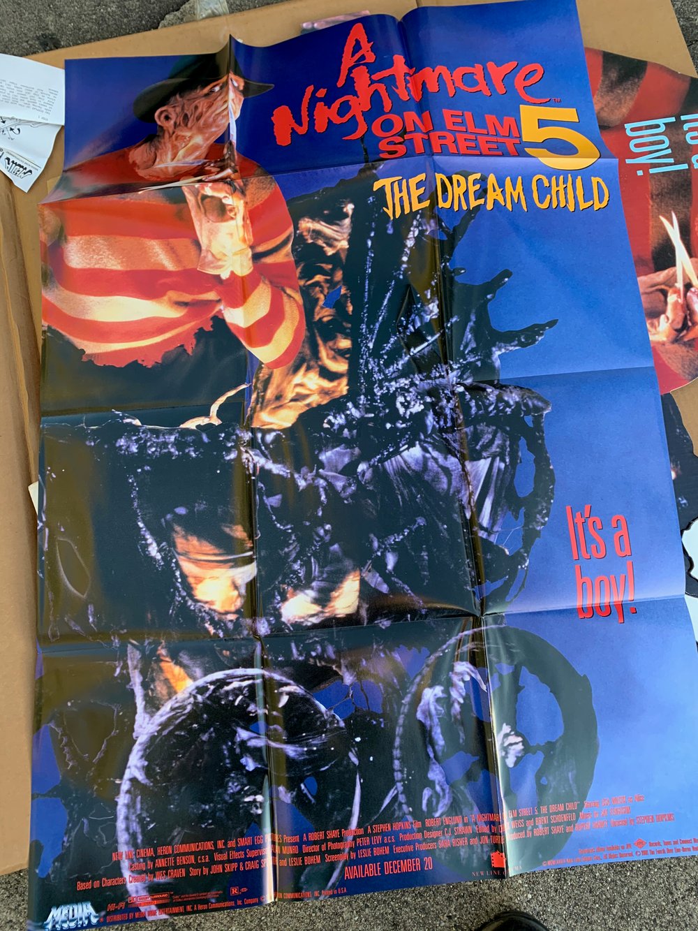 1989 A Nightmare On Elm Street: The Dream Child