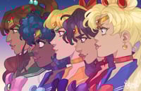 Image 2 of Sailor Scouts Posters & Zipper Pouch