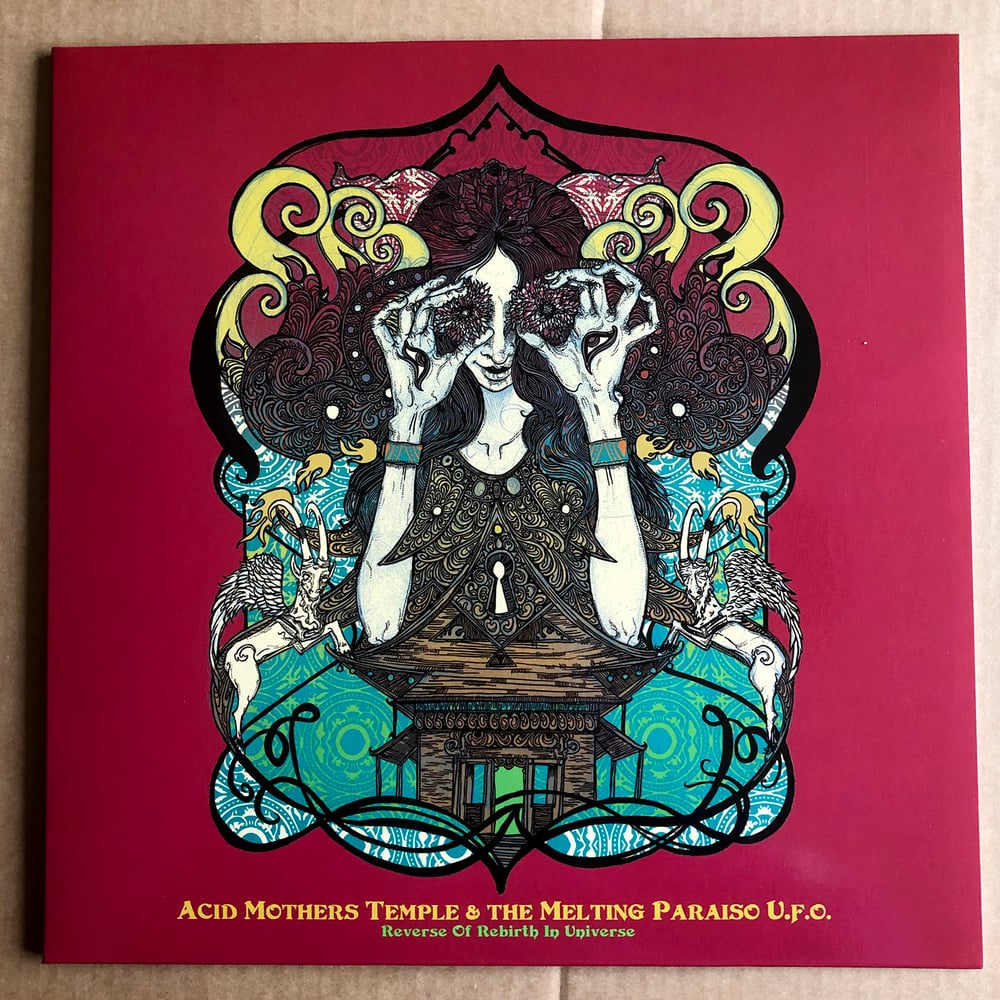 ACID MOTHERS TEMPLE 'Reverse Of Rebirth In Universe' Red Vinyl LP