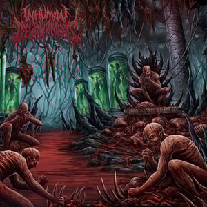 Image of INHUMAN DEVOURMENT Transcend Through Depravity CD/T-shirt
