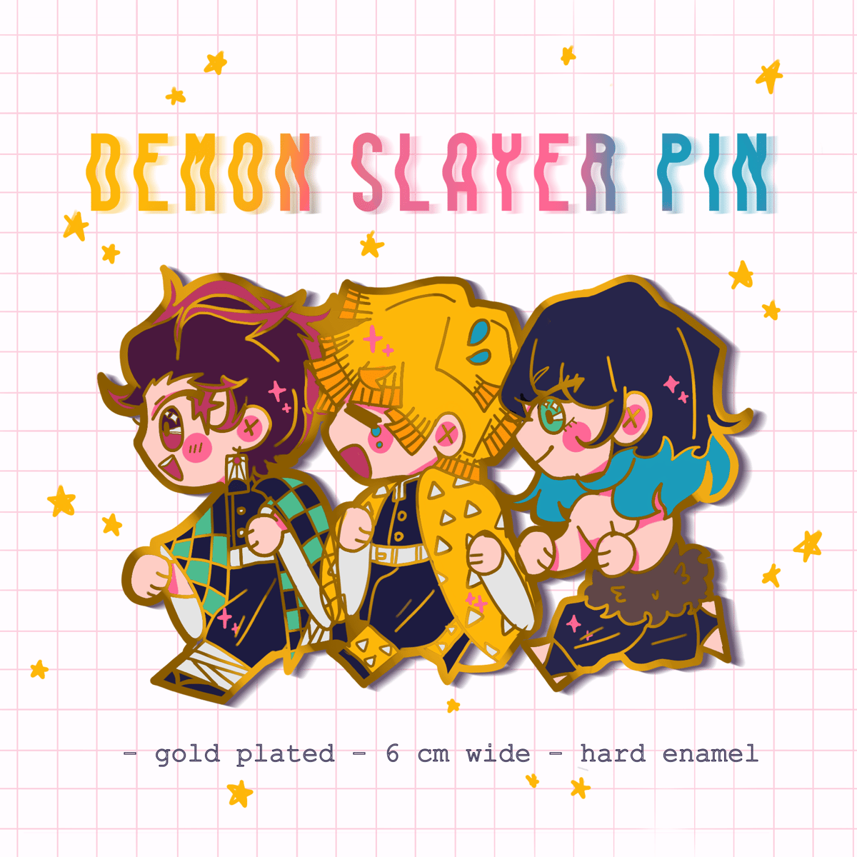 Demon Slayer enamel pins (pre orde) | Yoomint