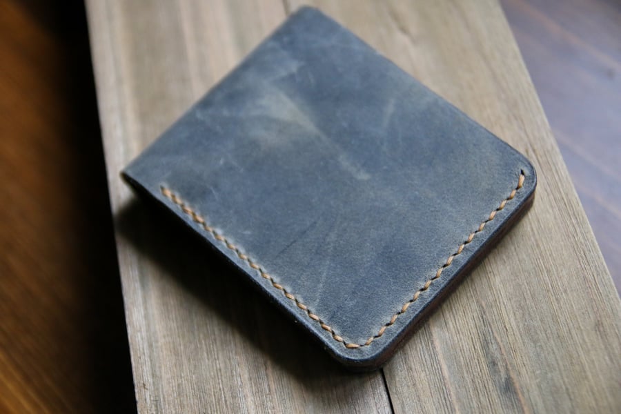 Image of Revision Bifold in Sage Vintage and Natural Chromexcel