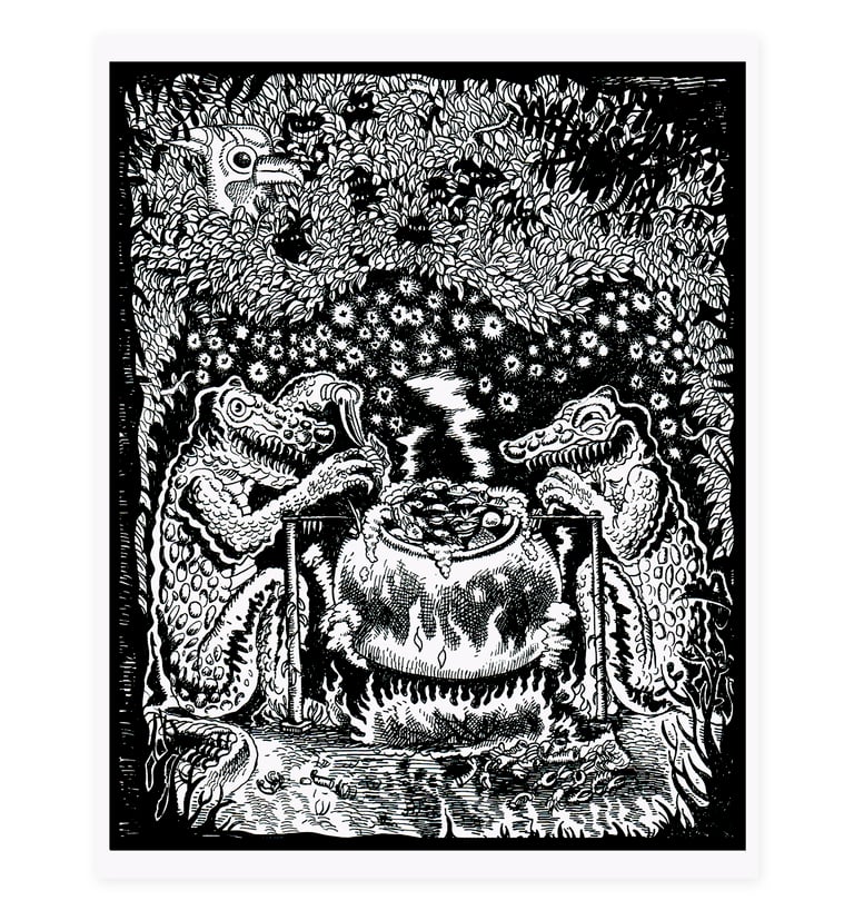 "PINCH DA TAIL" Print