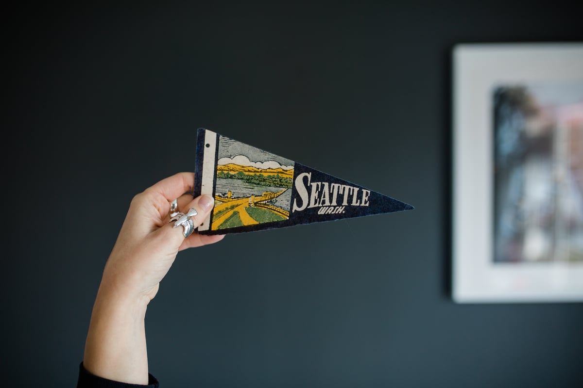 Image of Seattle - Washington "Mini" Pennant