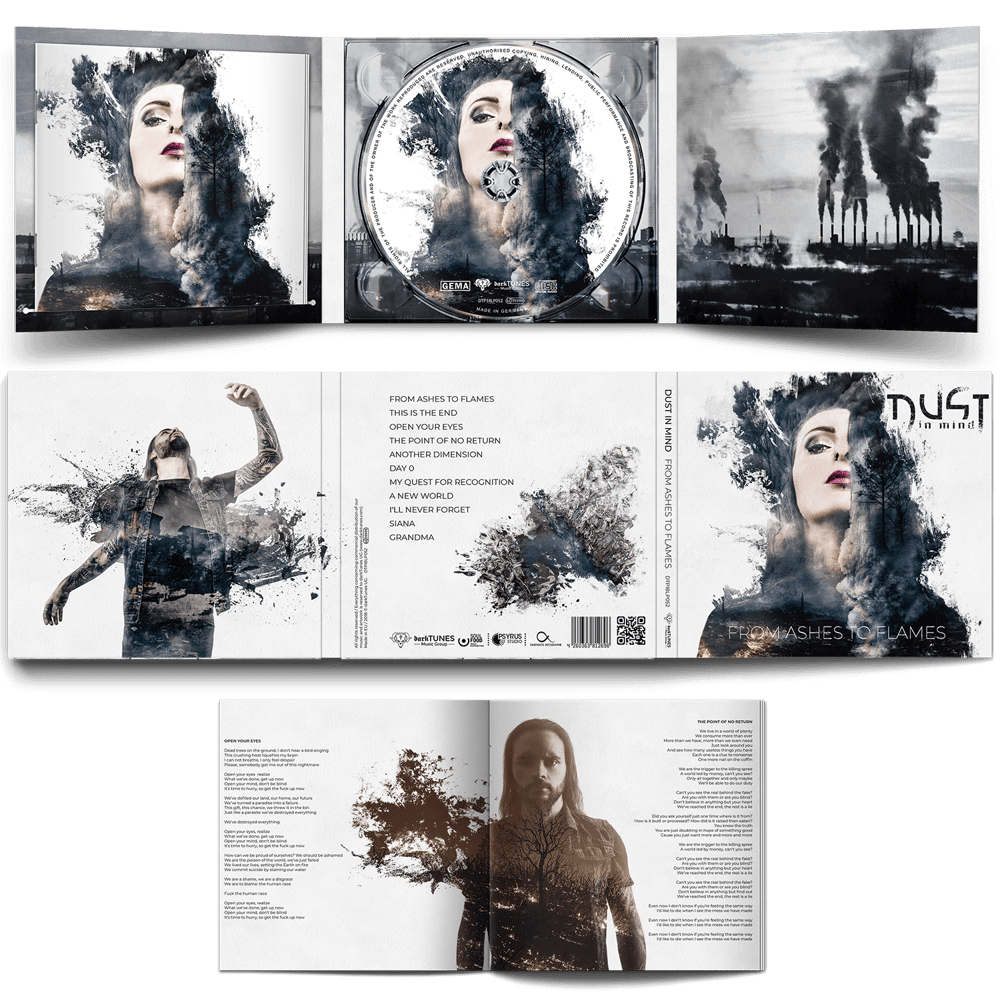 ALBUM From Ashes To Flames DIGIPACK SIGNED