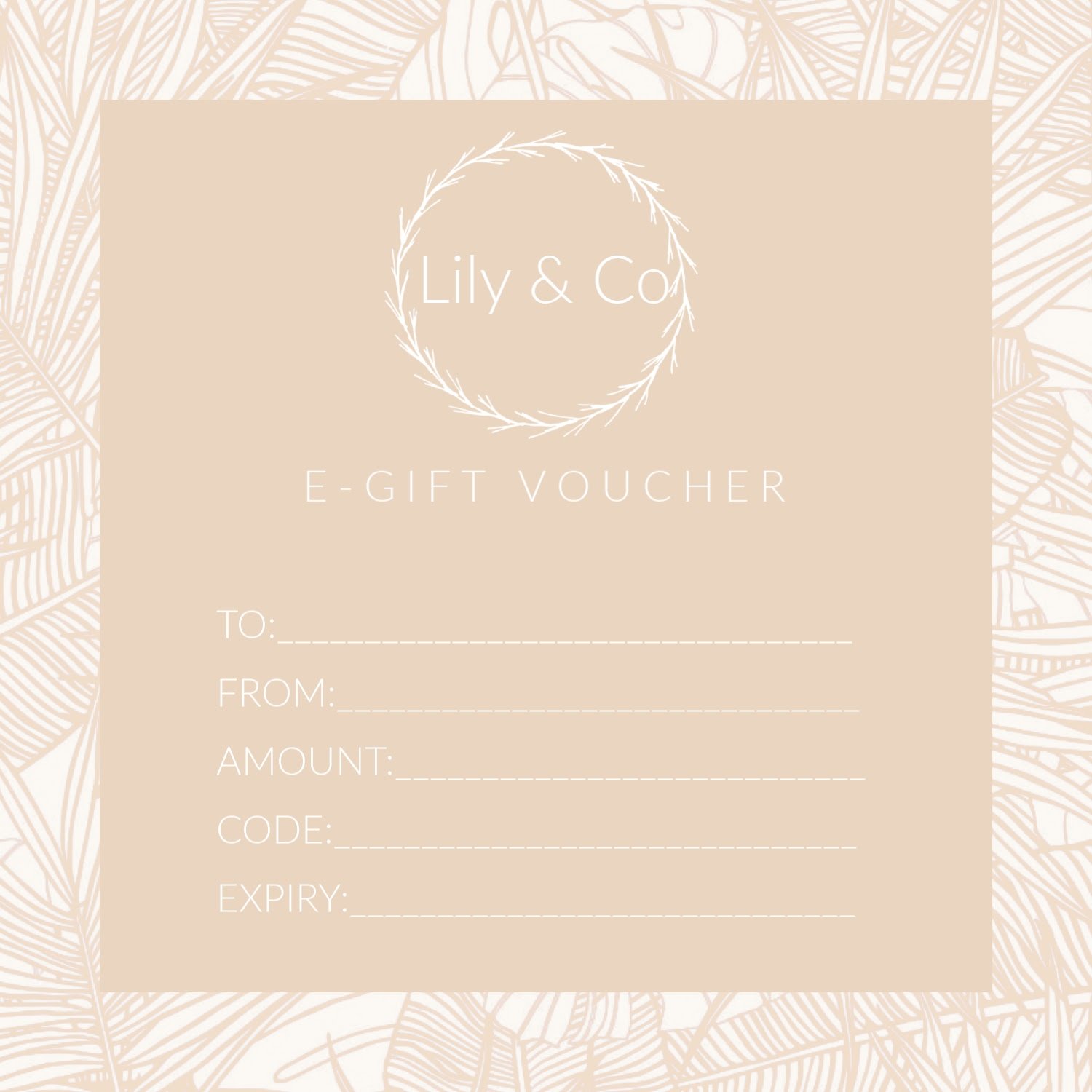 Image of E-GIFT VOUCHER 75
