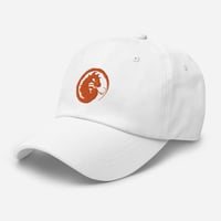 Image 4 of Orange MK Hellfish Logo Hat