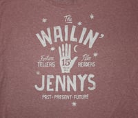 Image 3 of Women's T-Shirt Pink The Wailin' Jennys '15' Palm Reader Design
