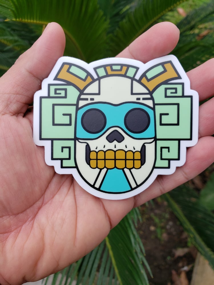 Image of Mictlantecuhtli sticker 