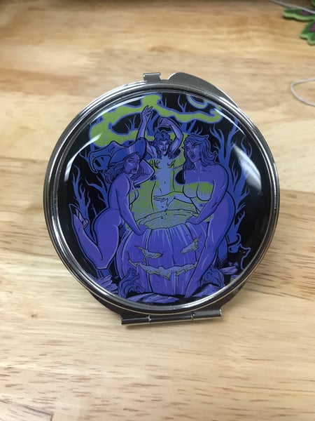 Image of Three sisters compact mirror